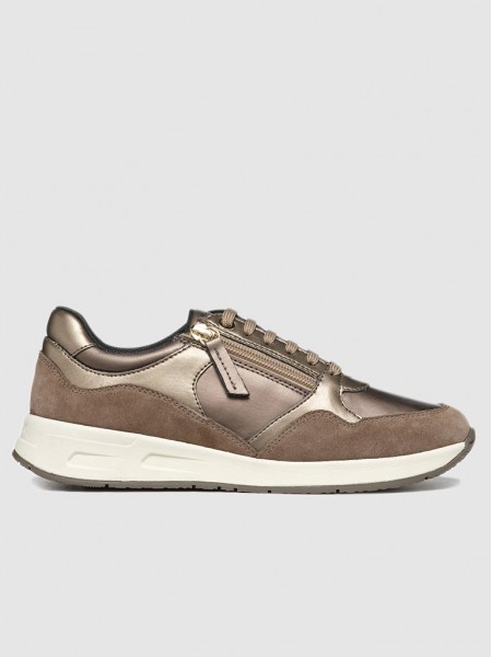 Sneakers Woman Taupe Geox