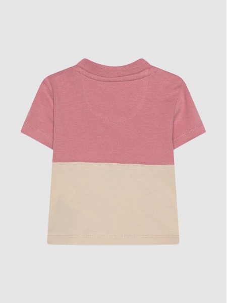 T-Shirts Unissexo Beb Colour Block Calvin Klein