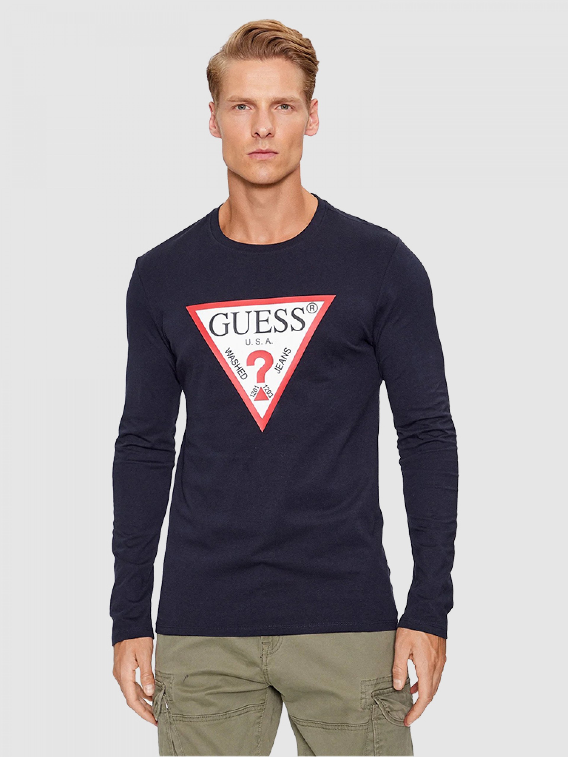 Camiseta Hombre Guess