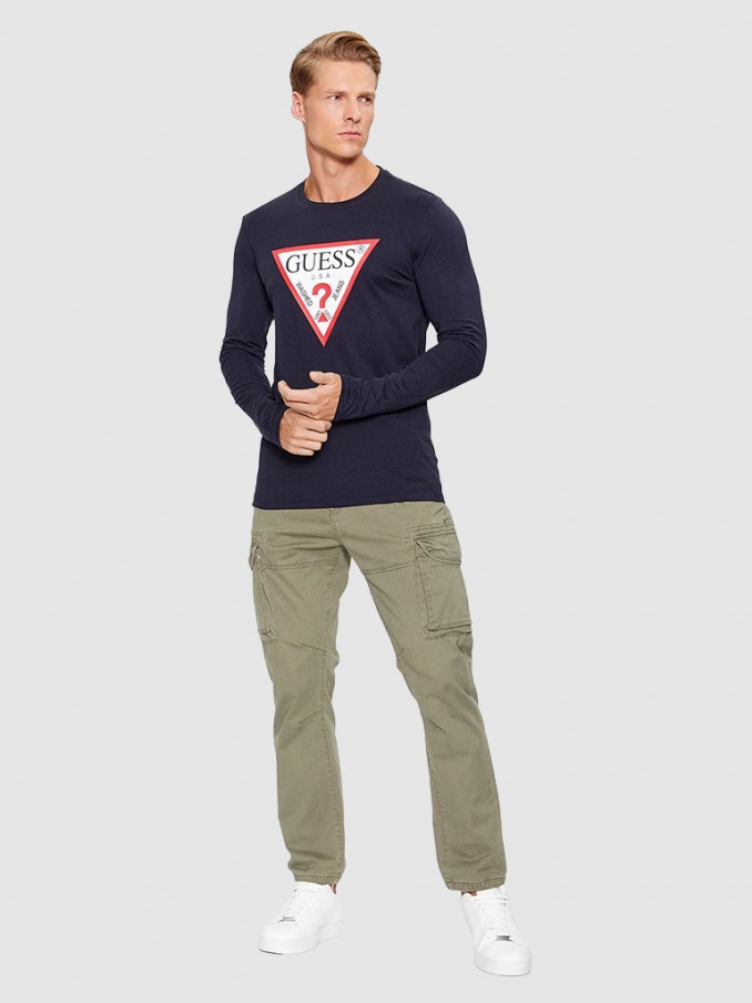 Camiseta Hombre Guess