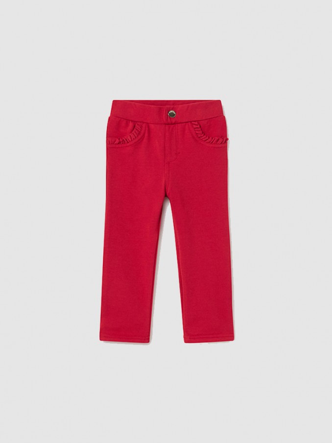 Pantalones Bebe Nia Rojo Mayoral