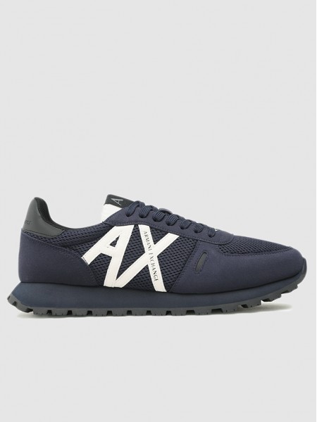 Sneakers Man Dark Blue Armani Exchange