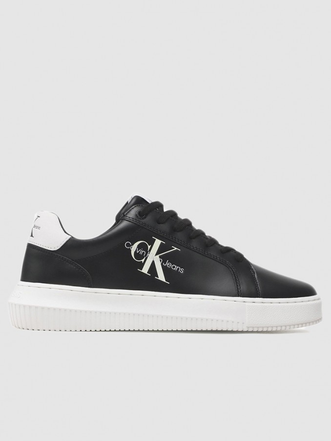 Tenis Hombre Negro Calvin Klein