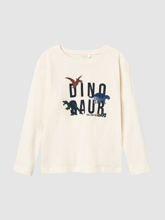 Camiseta Nio Crema Name It