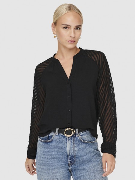 Blouse Woman Black Only