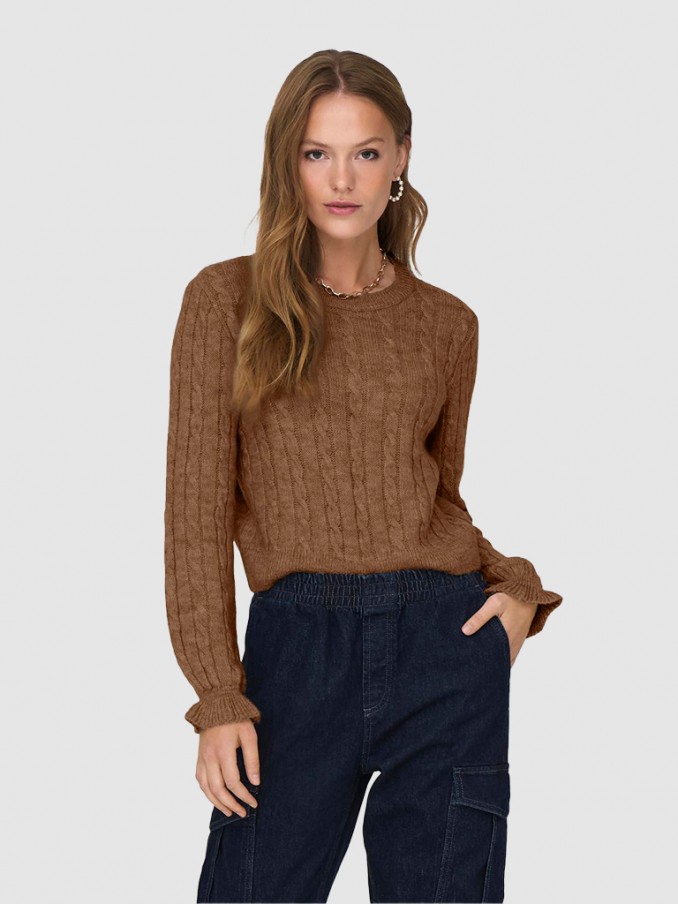 Pullover Woman Camel Only