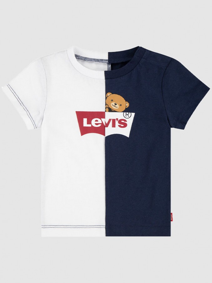 T-Shirt Baby Boy Navy Blue Levis
