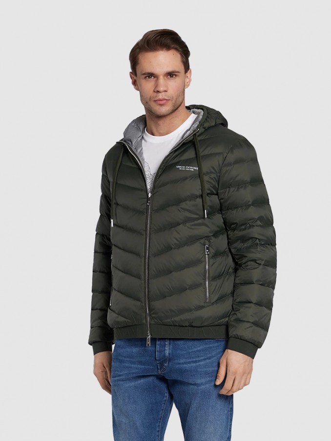 Chaqueta Hombre Verde Oscuro Armani Exchange