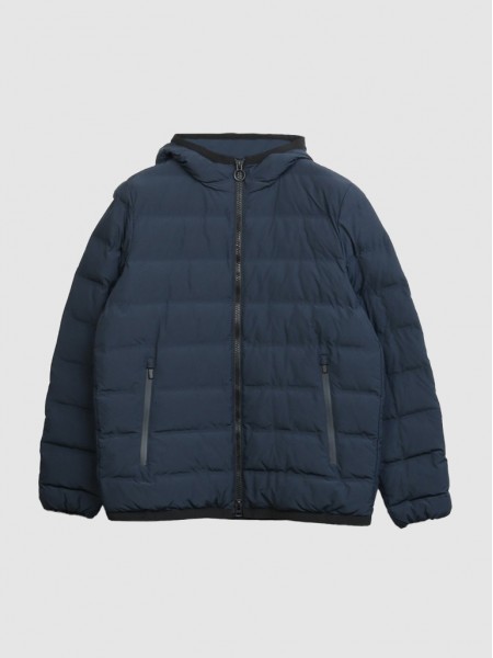 Jacket Man Navy Blue Geox