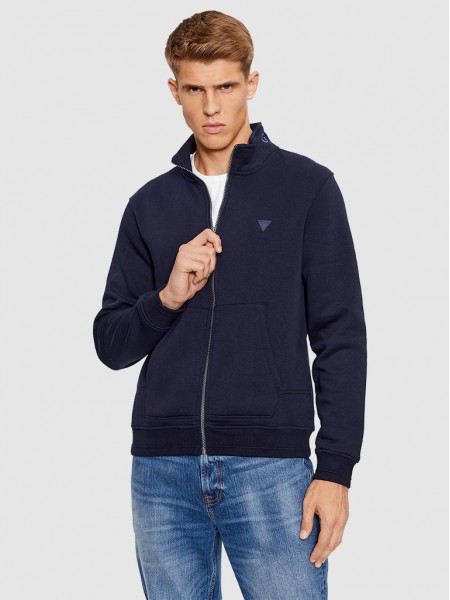 Jacket Man Navy Blue Guess