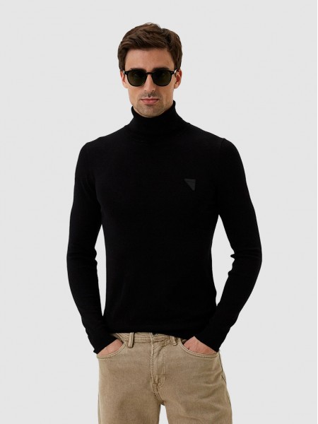 Pullover Man Black Antony Morato