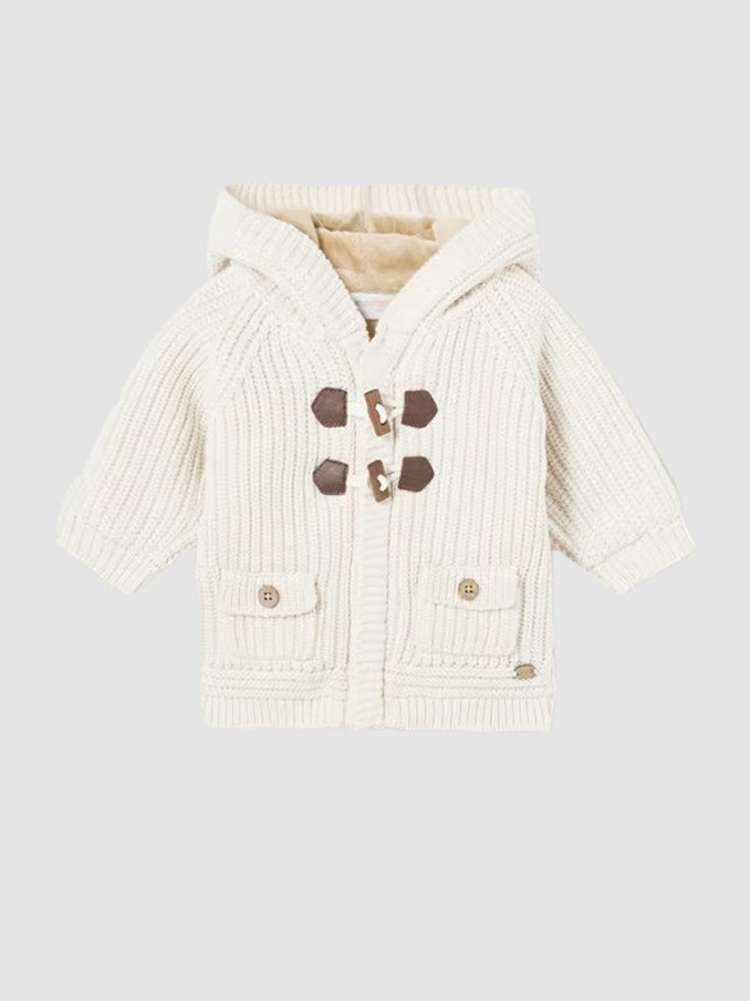 Chaqueta Bebe Nio Crema Mayoral