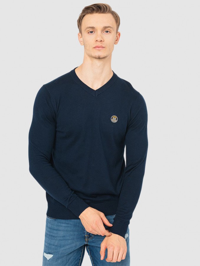 Sueter Hombre Azul Marino Jack & Jones