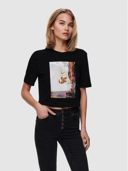 T-Shirt Woman Black Only