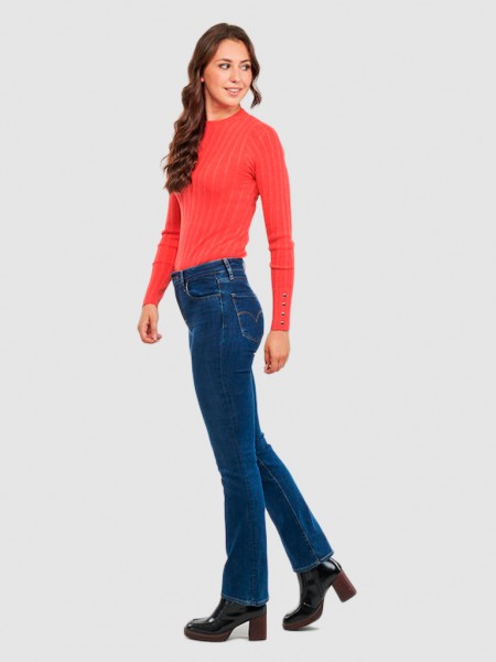 Camisola de Malha Mulher Dima Only Camisola de Malha Mulher Dima Only