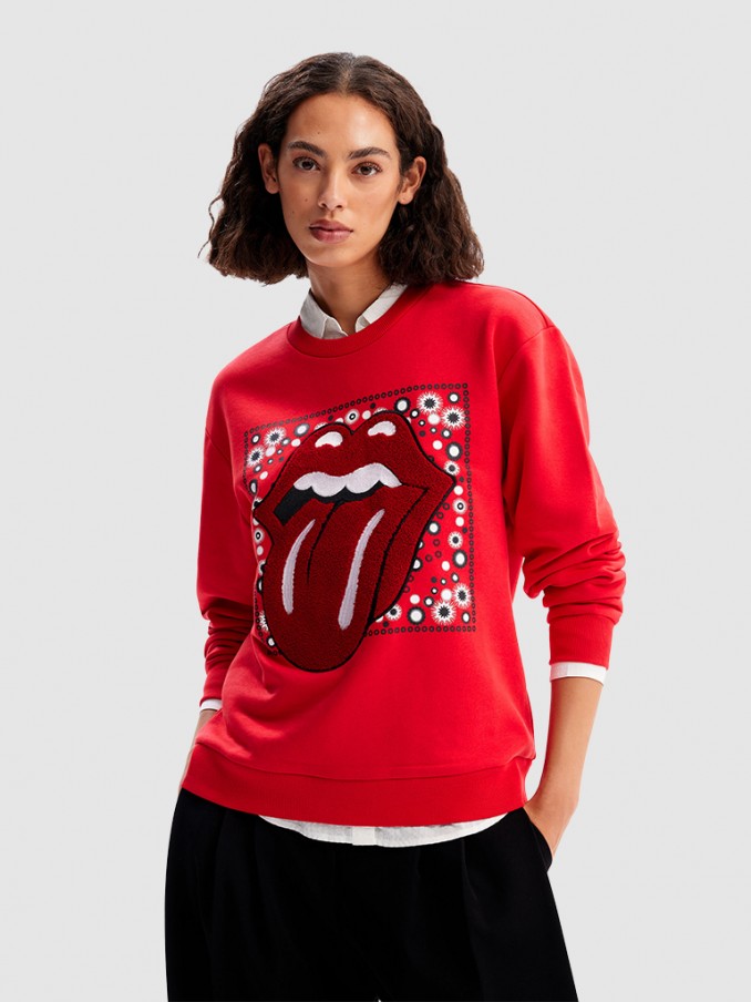 Jersey Mujer Rojo Desigual