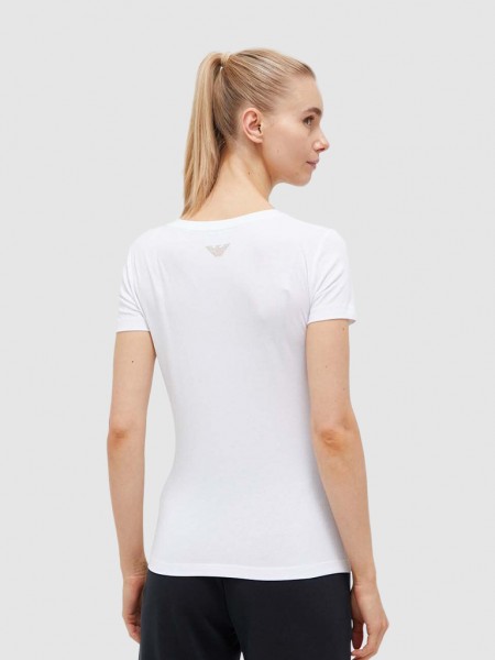 T-Shirt Mulher Ea7  Emporio  Armani