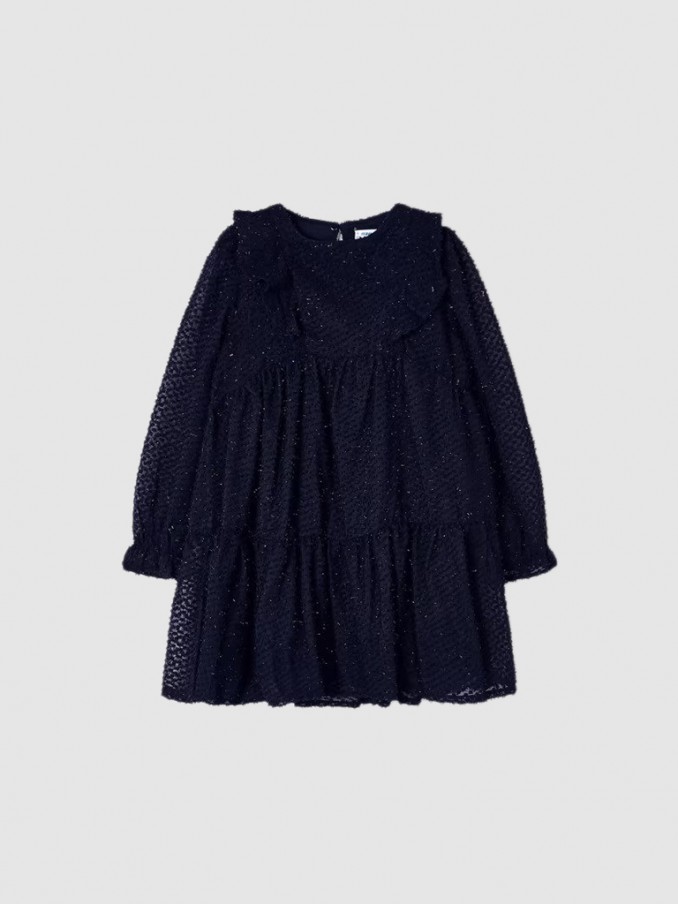 Dress Girl Navy Blue Mayoral