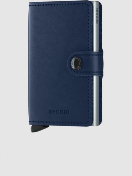 Wallet Man Navy Blue Secrid