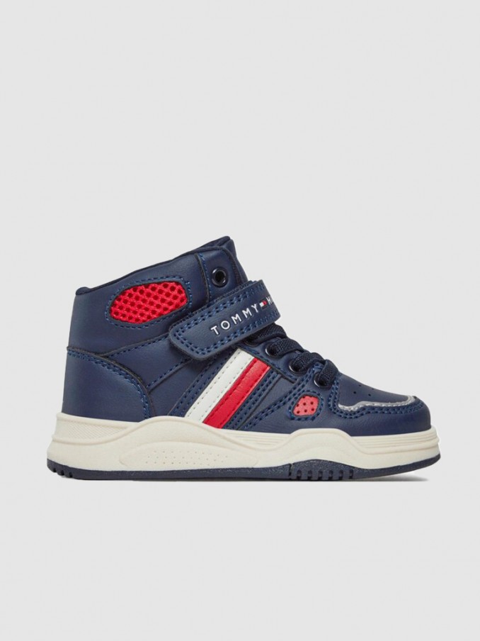 Tenis Nia Azul Marino Tommy Jeans Kids