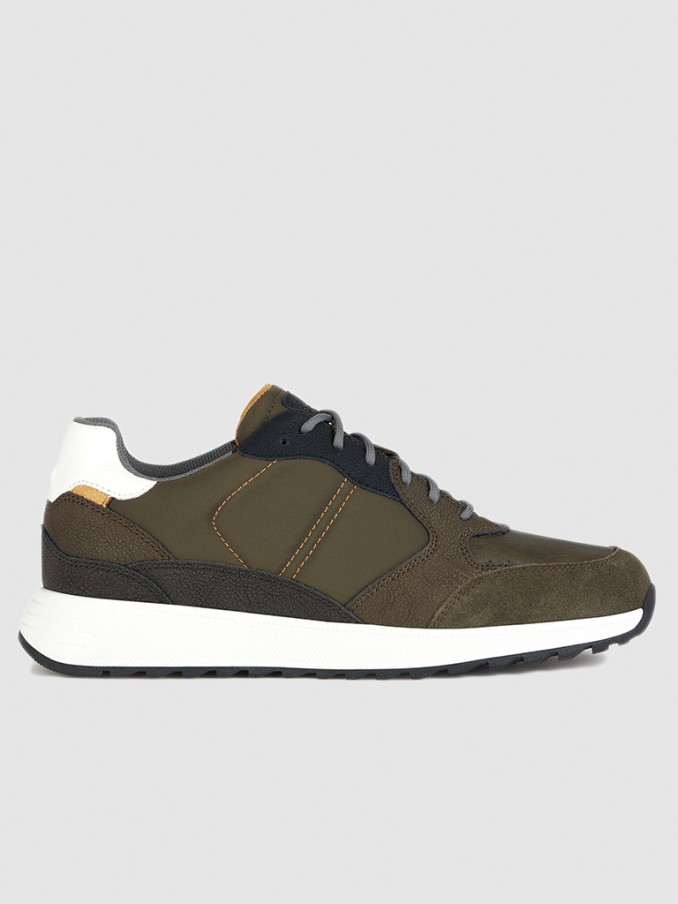 Sneakers Man Troop Green Geox