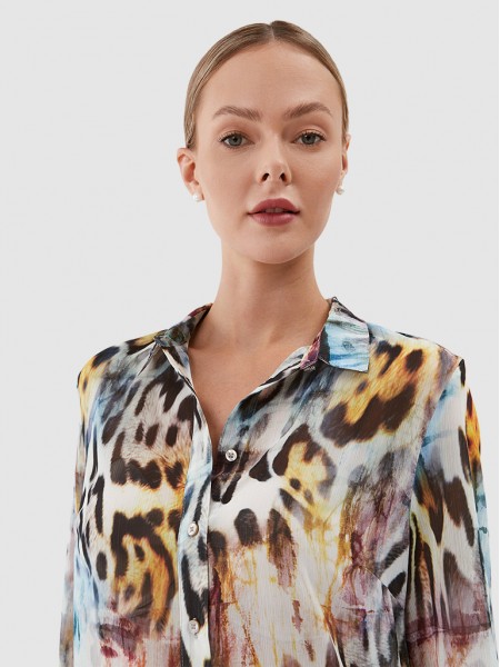 Camisa Mujer Guess Camisa Mujer Guess