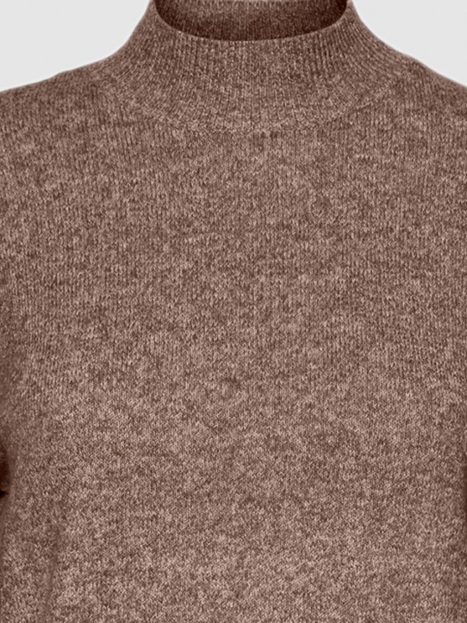 Pullover Woman Brown Vero Moda