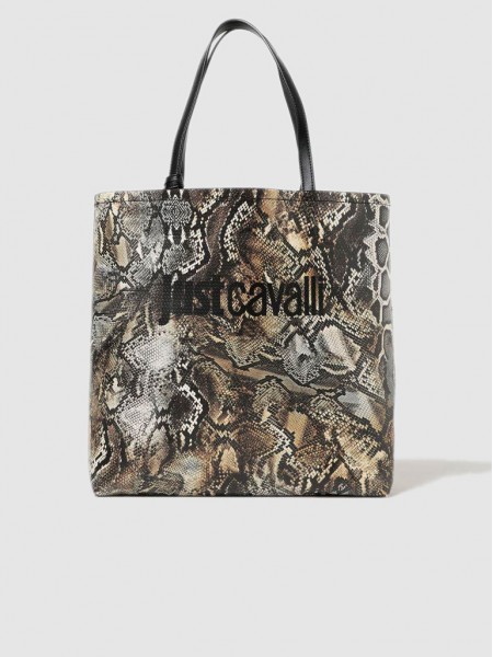 Shoppers Woman Snake Just Cavalli