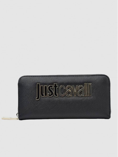Wallet Woman Black Just Cavalli
