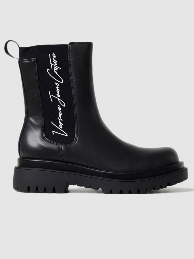 Botas Mujer Negro Versace