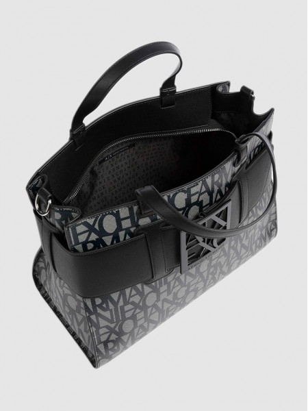 Tote Bags Woman Black Armani Exchange