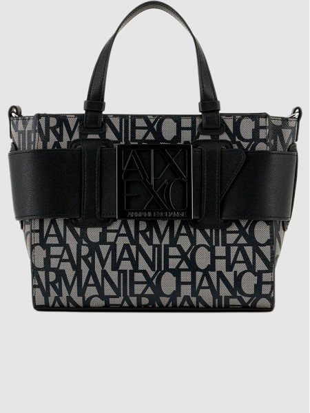 Bolsos de Mano Mujer Negro Armani Exchange