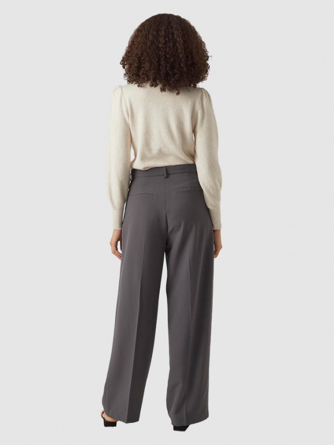 Pullover Woman Cream Vero Moda
