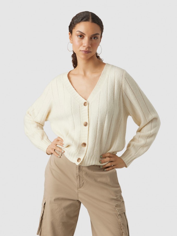 Jacket Woman Cream Vero Moda