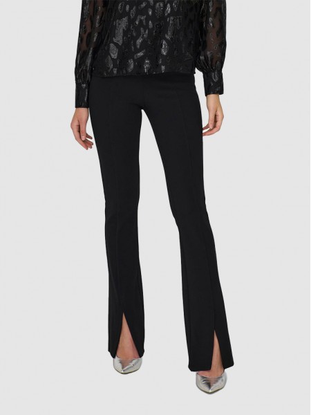 Pantalones Mujer Negro Only