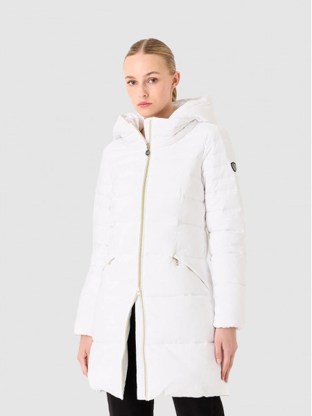 Jacket Woman White Ea7 Emporio Armani