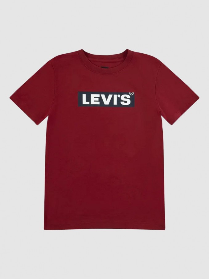 T-Shirt Boy Bordeaux Levis
