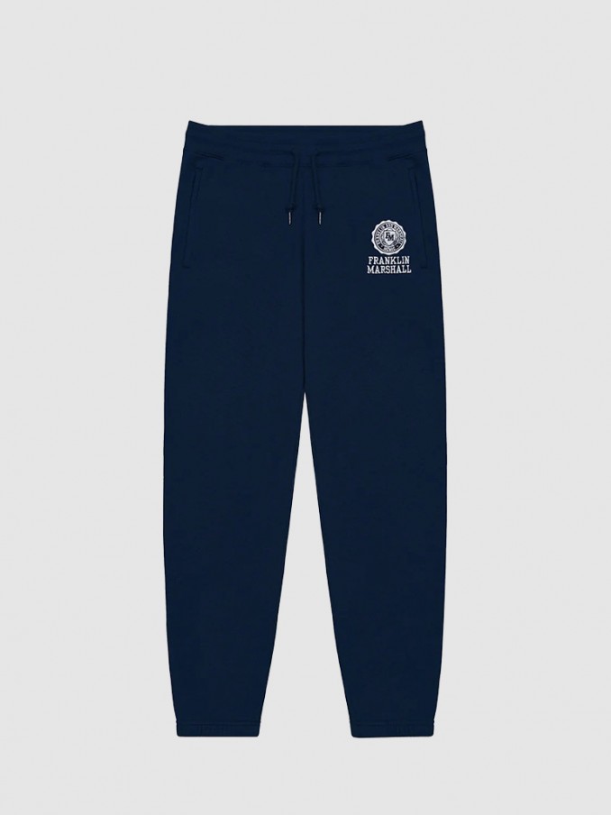 Pants Man Navy Blue Franklin Marshall