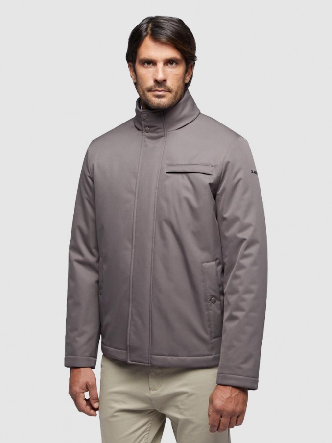 Chaqueta Hombre Gris Geox