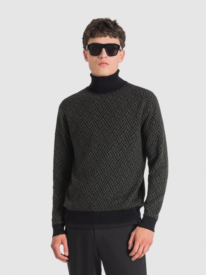 Pullover Man Troop Green Antony Morato