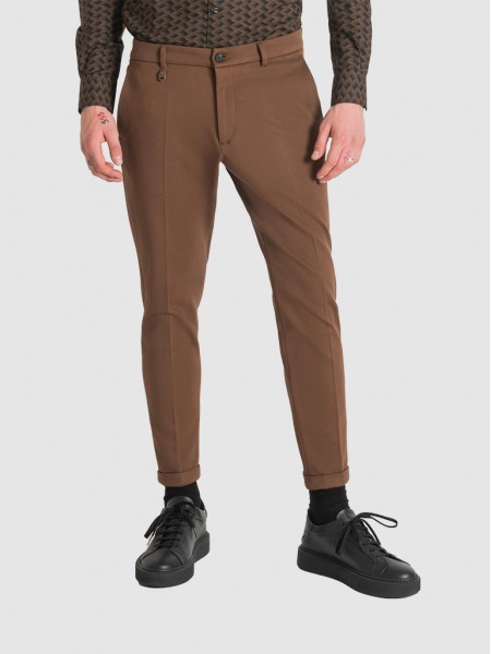 Pantalones Hombre Camello Antony Morato