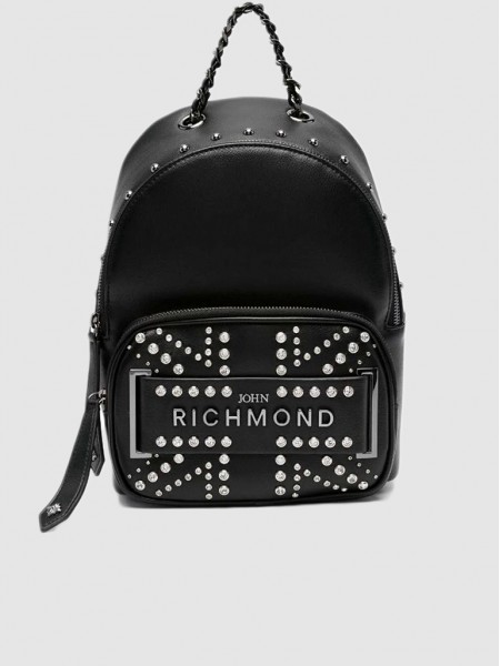Backpack Woman Black John Richmond