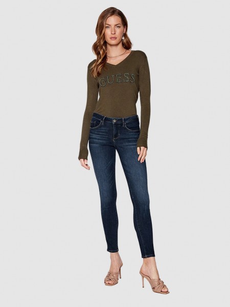 Pantalones Mujer Guess Pantalones Mujer Guess