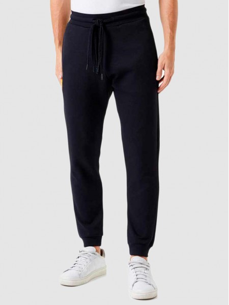 Pantalones Hombre Negro Replay