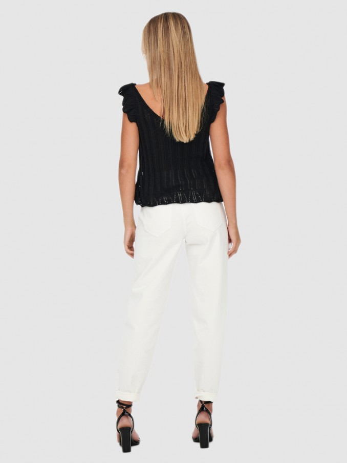 Pantalones Mujer Blanco Only