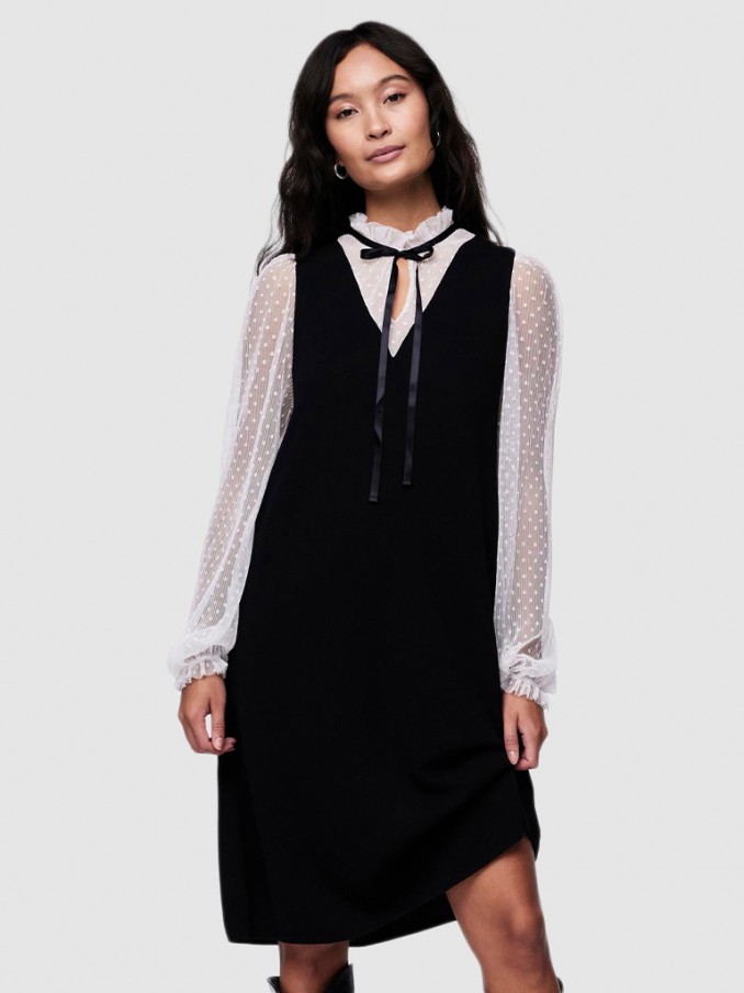 Vestido Mujer Negro Yas