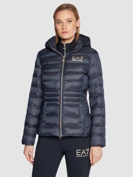 Jacket Woman Navy Blue Ea7 Emporio Armani