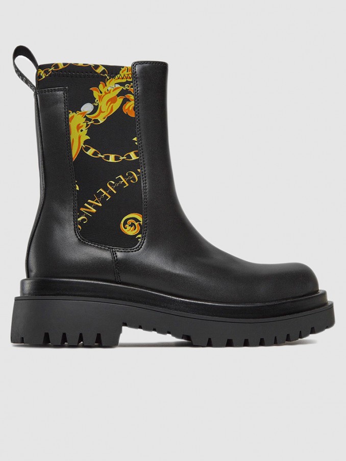 Botas Mujer Negro Versace