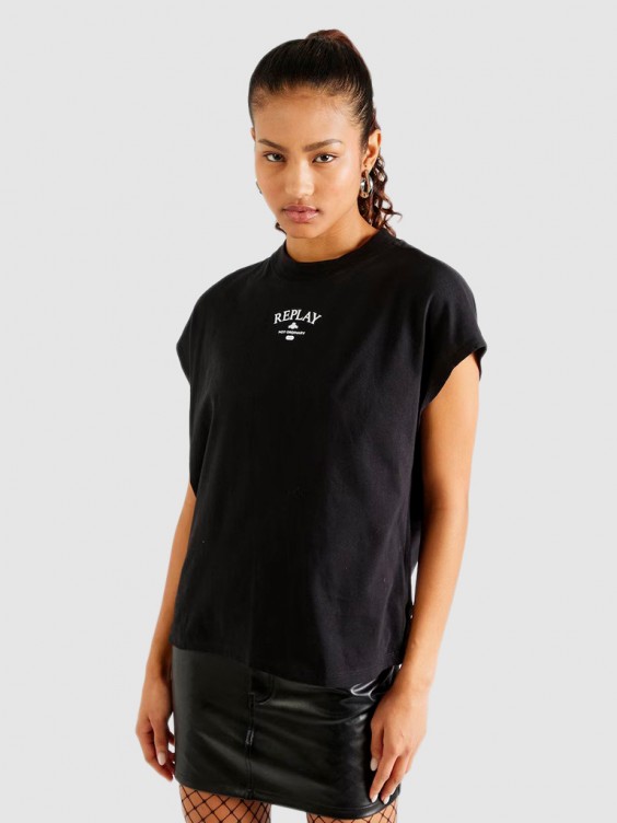 Ropa Replay Replay Rebajas Mujer Camiseta Replay Con Logo