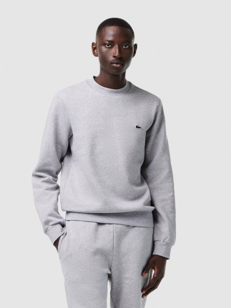 Camisola/sweater Homem Classic Fit Brushed Fleece Sweatshirt Lacoste